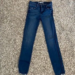 Zara blue jeans